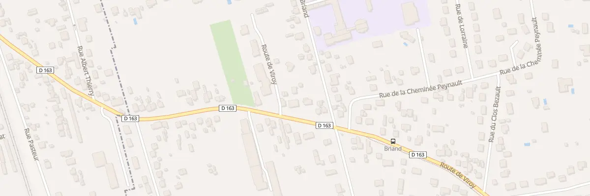 Plan du 1332 Rte de Viroy à Amilly
