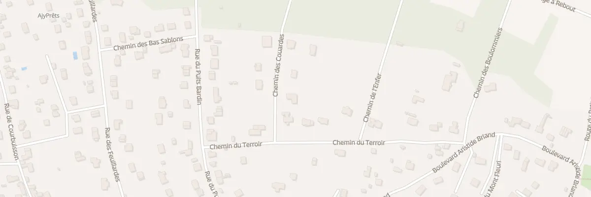 Plan du 16A Che du Terroir à Samois-sur-Seine