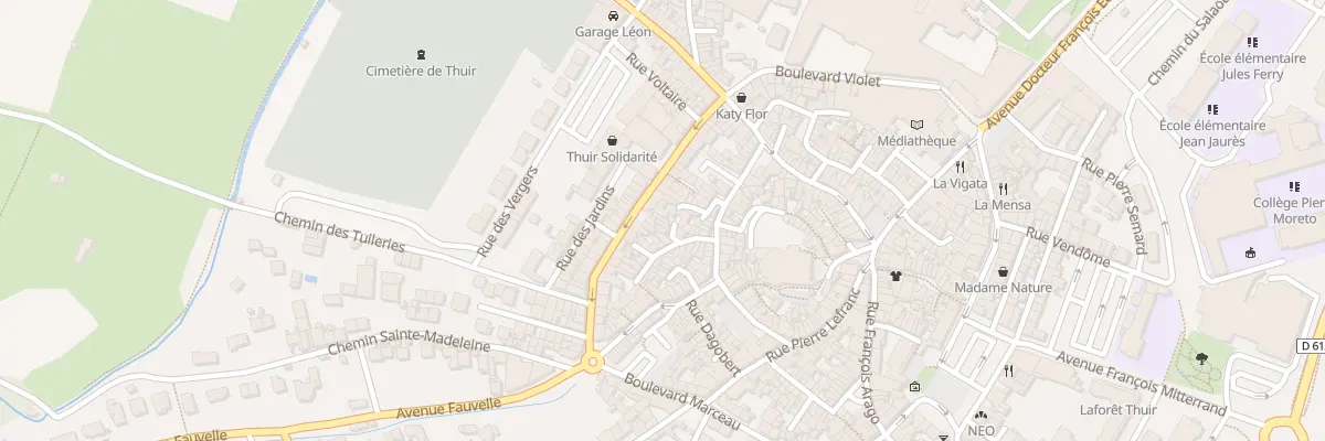 Plan du 10 Rue d’En Cypria à Thuir