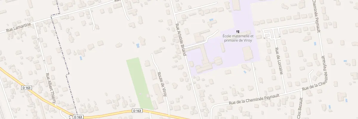 Plan du 183 Rue Aristide Briand à Amilly