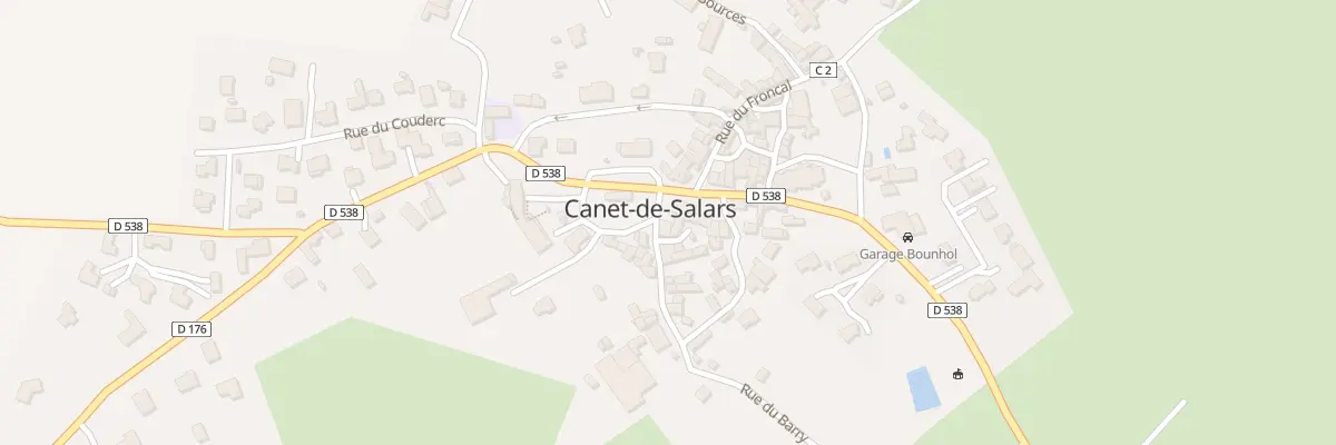 Plan du 5923 Pl de la Vierge à Canet-de-Salars