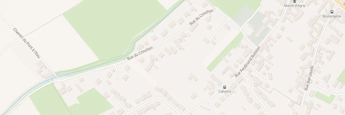 Plan du 29B Rue du Crinchon à Agny