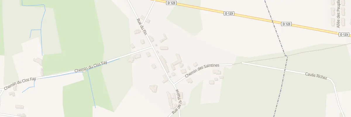 Plan du 3B Rue du Fin à Saint-Vaast-de-Longmont