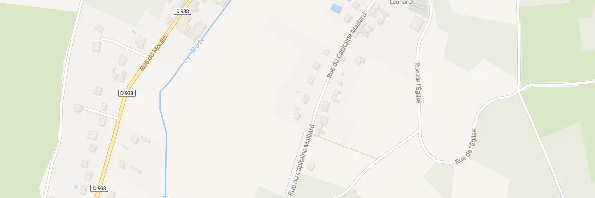 Plan du 34 Rue du Capitaine Maillard à La Neuville-sur-Ressons