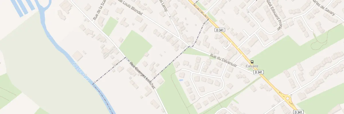 Plan du 2 Rue Louis Blondel à Anzin-Saint-Aubin