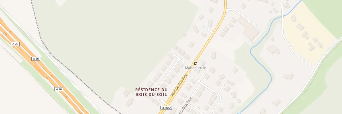 Plan du 12 Res du Bois du Soil à Angres