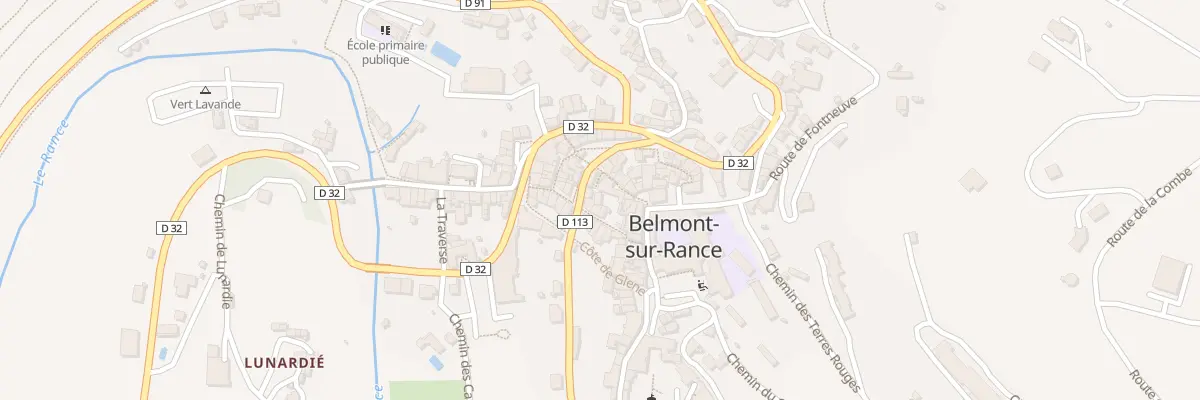 Plan du 5101 Belmont sur Rance à Belmont-sur-Rance
