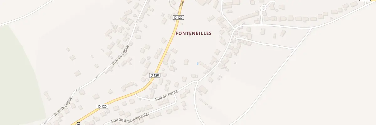 Plan du 50B Rue de Chaintreaux Fonteneille à Souppes-sur-Loing