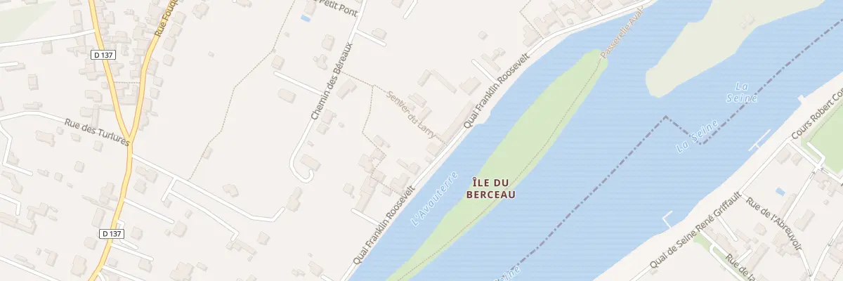 Plan du 35 Quai Franklin Roosevelt à Samois-sur-Seine