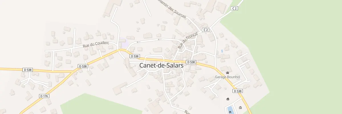 Plan du 5835 Rue du Froncal à Canet-de-Salars