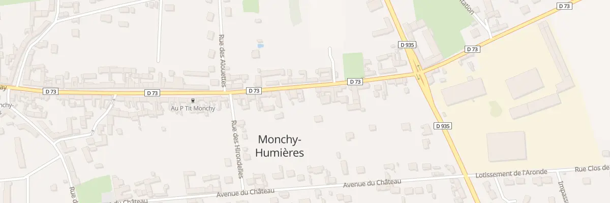 Plan du 66 Rue de Vaubrun à Monchy-Humières
