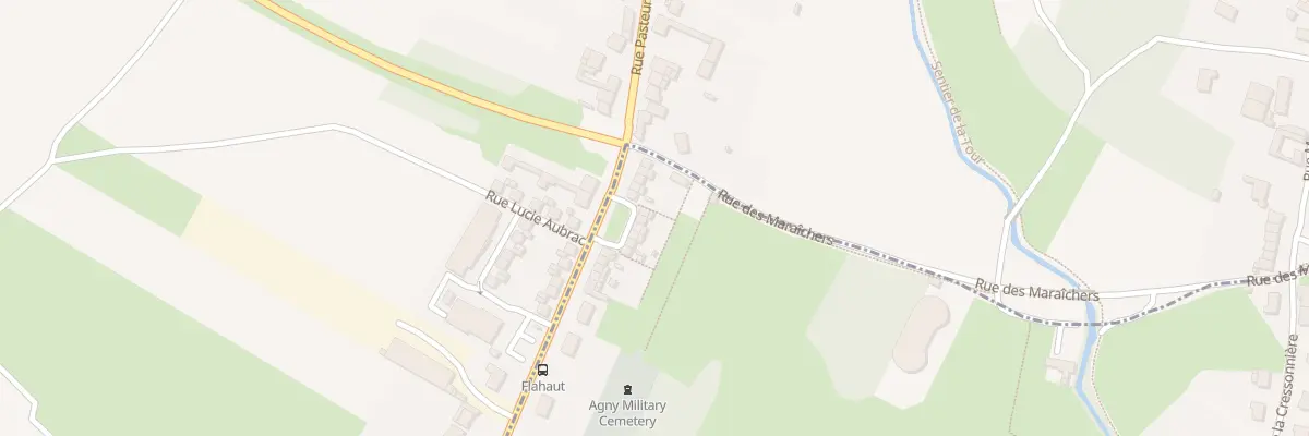 Plan du 11 Rue de Pas à Agny