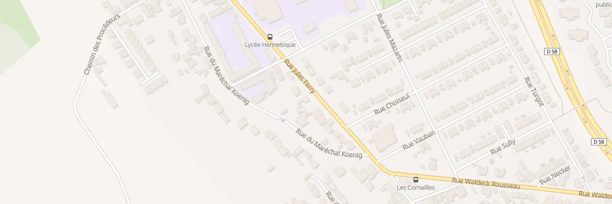 Plan du 100B Rue Jules Ferry à Liévin