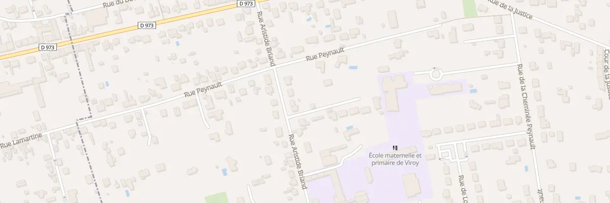 Plan du 318 Rue Aristide Briand à Amilly