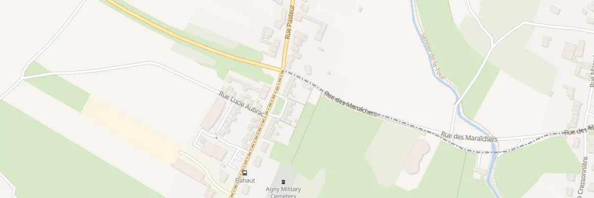 Plan du 9 Rue de Pas à Agny