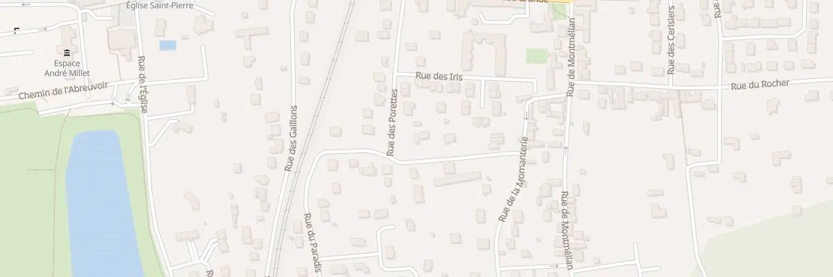 Plan du 2 Rue des Porettes à Samoreau