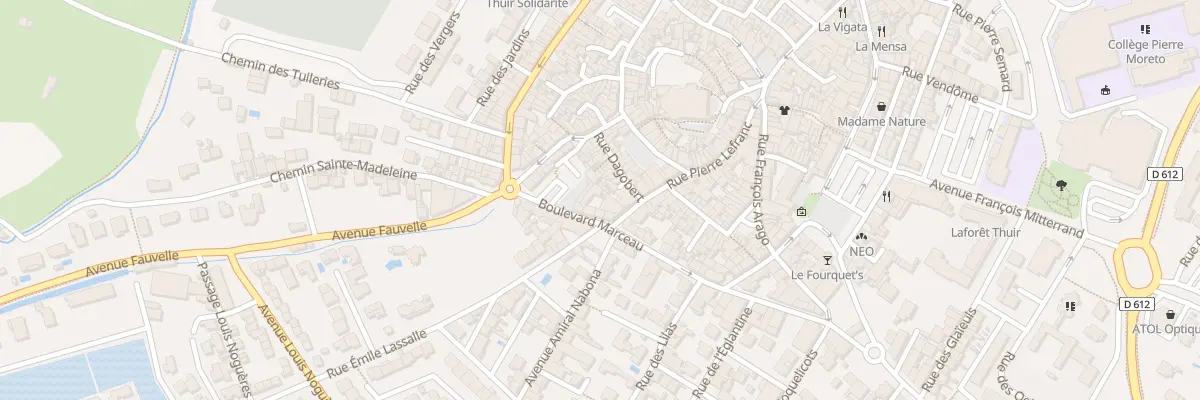 Plan du 42 Rue Pierre Lefranc à Thuir
