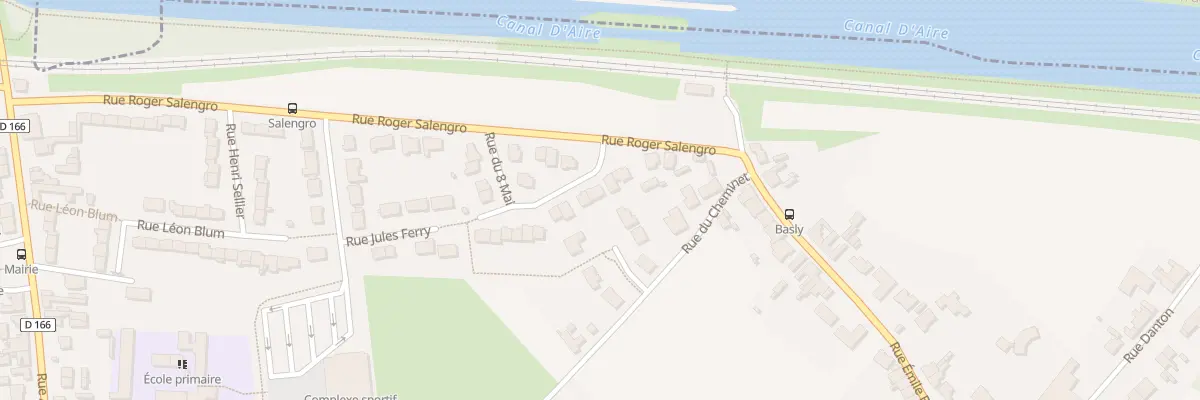 Plan du 28 Rue du 8 Mai à Cuinchy