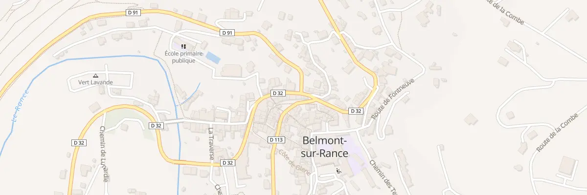 Plan du 5063 Pl Georges Mouls à Belmont-sur-Rance