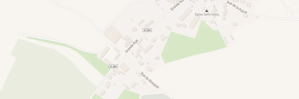 Plan du 8 Gr Grande Rue à Carnoy-Mametz