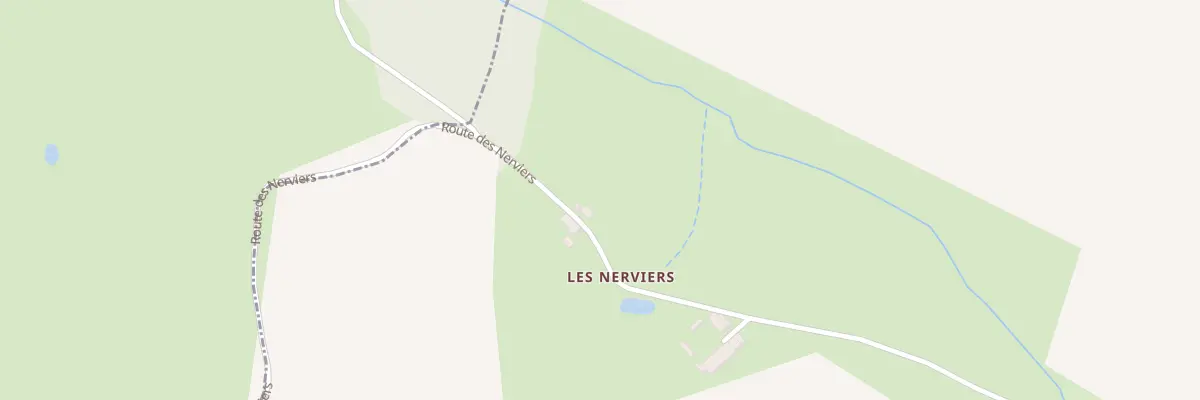 Plan du 1 Rte des Nerviers à Saint-Caprais