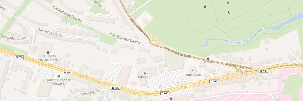 Plan du 1 Rue Alphonse Daudet à Arras