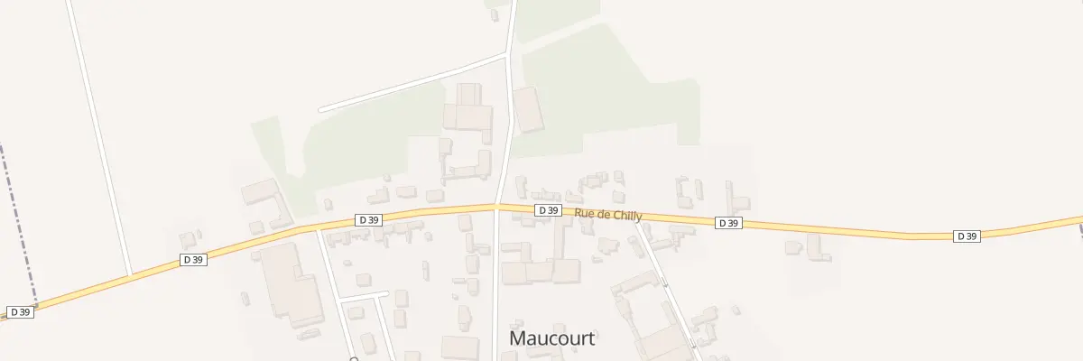 Plan du 3B Rue de Chilly à Maucourt