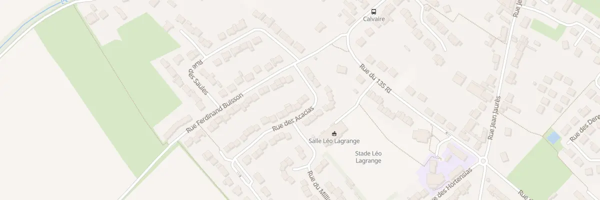 Plan du 3 Rue des Acacias à Agny