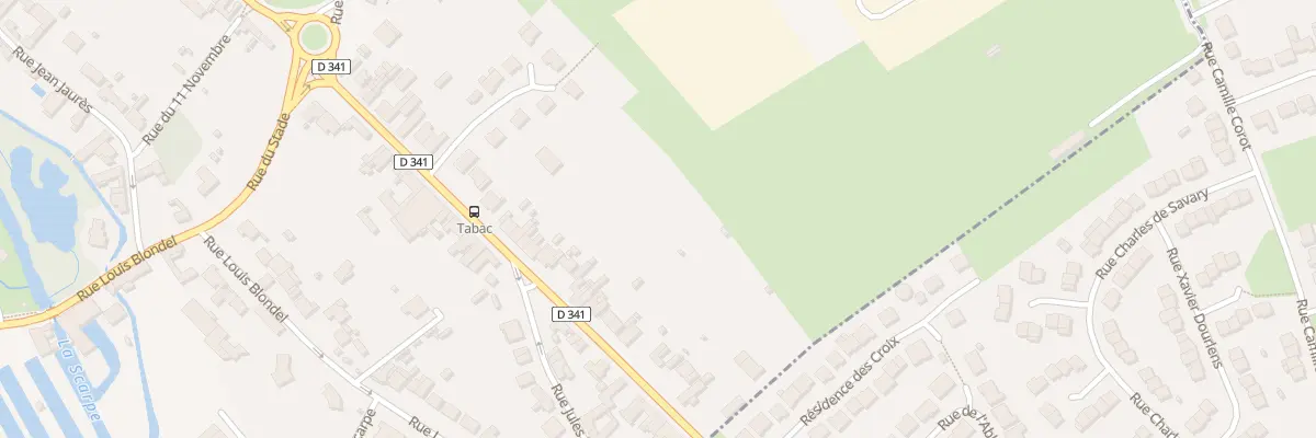 Plan du 28 Rue Roger Salengro à Anzin-Saint-Aubin