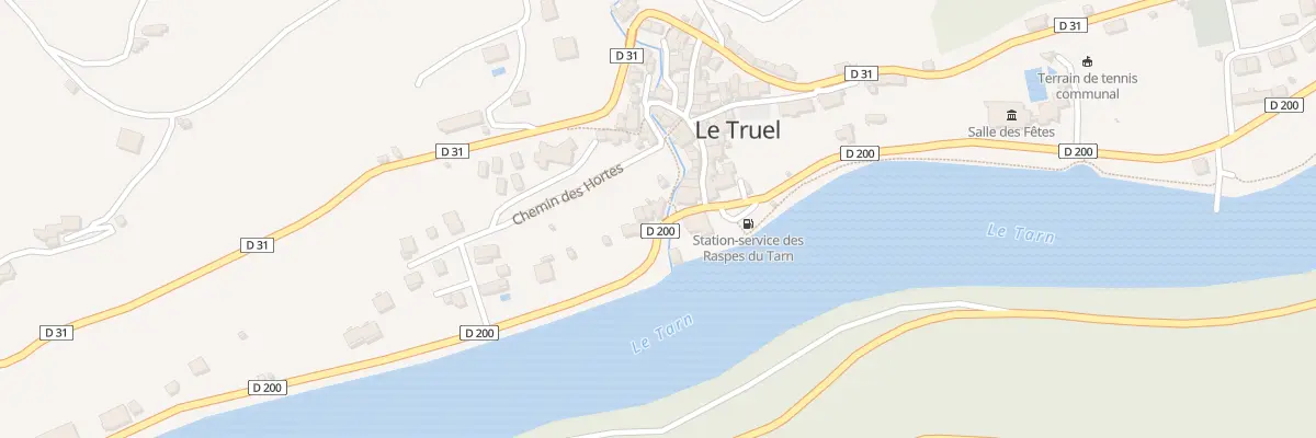 Plan du 5028 Le Truel au Truel