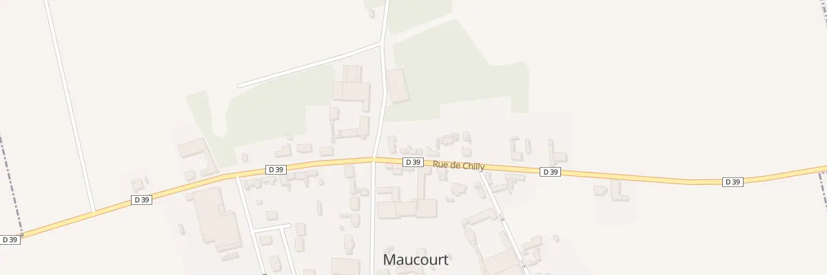 Plan du 3 Rue de Chilly à Maucourt