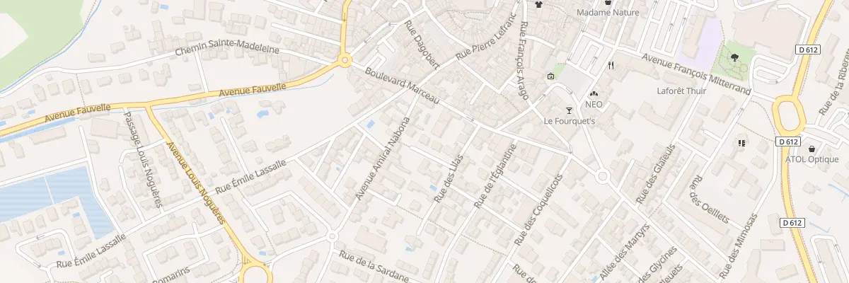 Plan du 4 Rue des Lilas à Thuir