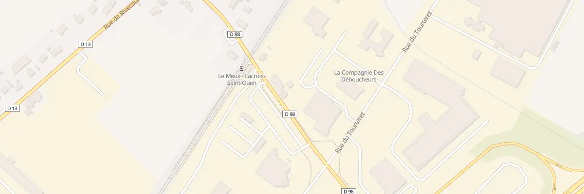 Plan du 22 Rue du Général de Gaulle au Meux
