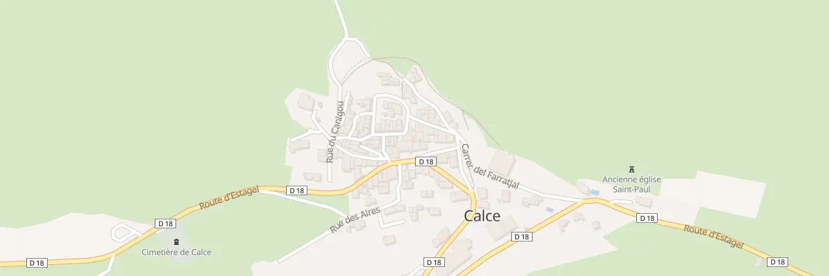 Plan du 16 Le Village à Calce