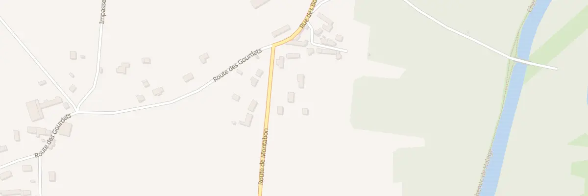Plan du 89 Rte de Montabon à Nargis
