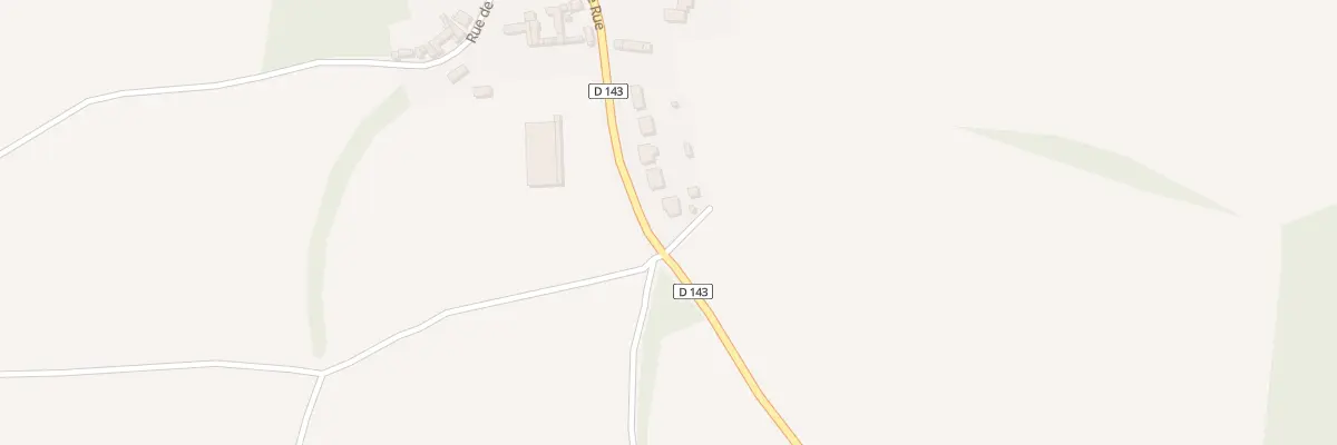 Plan du 21 Grande Rue à Chuignes