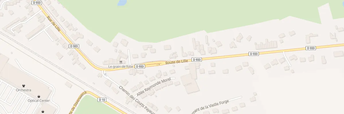 Plan du 2059 Rte de Lille à Bailleul