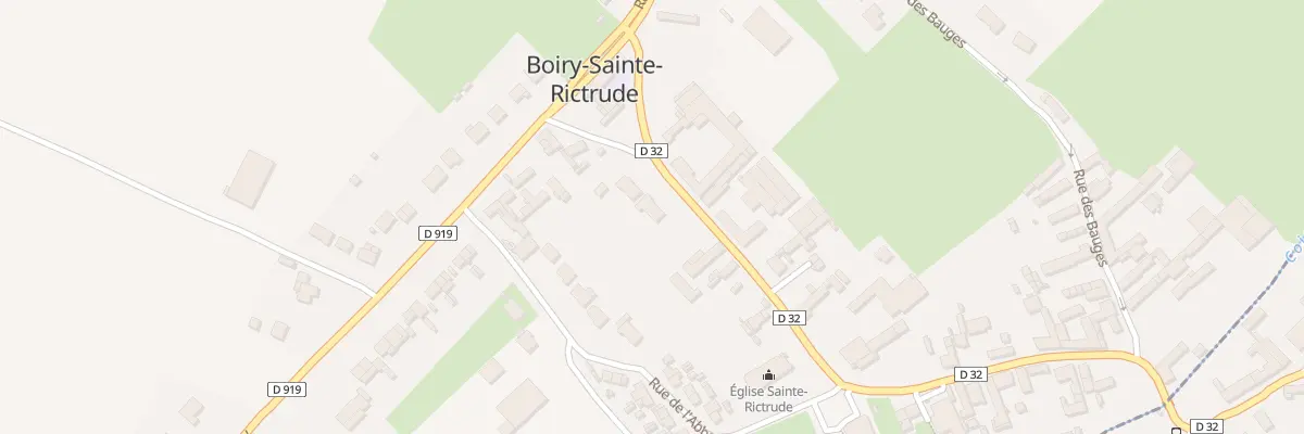Plan du 29 Rue de l’Eglise à Boiry-Sainte-Rictrude