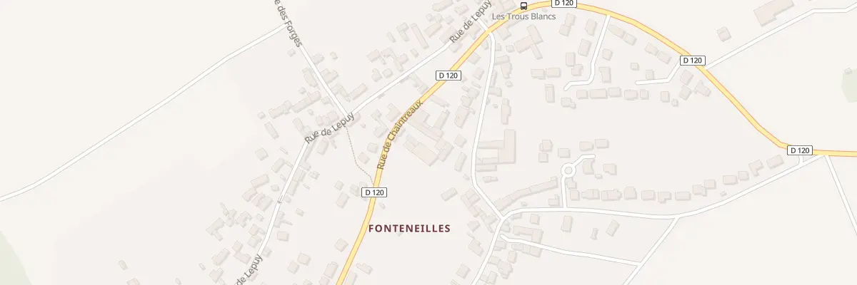 Plan du 62 Rue de Chaintreaux Fonteneille à Souppes-sur-Loing