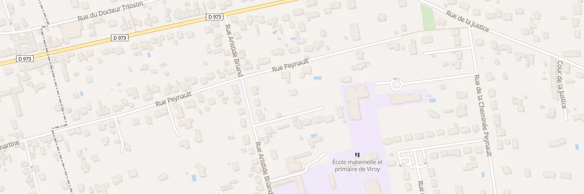 Plan du 326 Rue Aristide Briand à Amilly