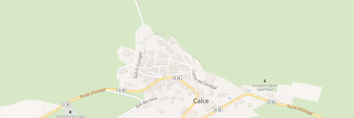 Plan du 4 Cae de l’Empabat à Calce