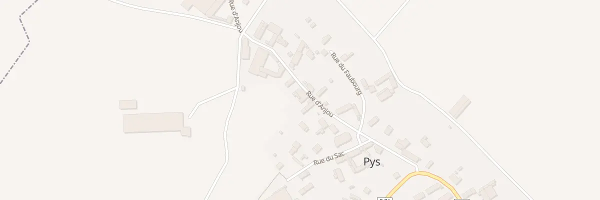 Plan du 7B Rue d’Anjou à Pys