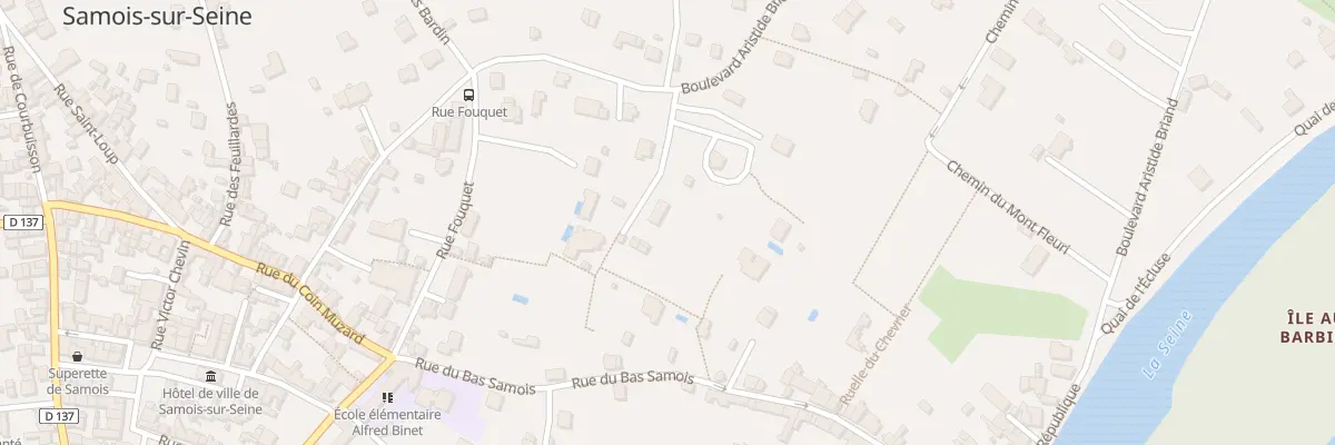 Plan du 10 Che Derriere l’Eglise à Samois-sur-Seine