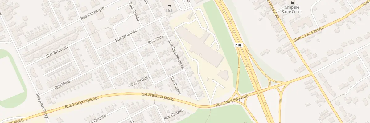 Plan du 16 Rue Desmoutiers à Liévin