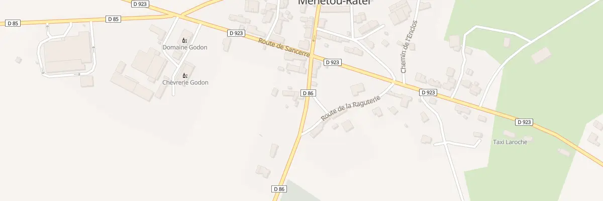 Plan du 10 Rte de Sens Beaujeu à Menetou-Râtel