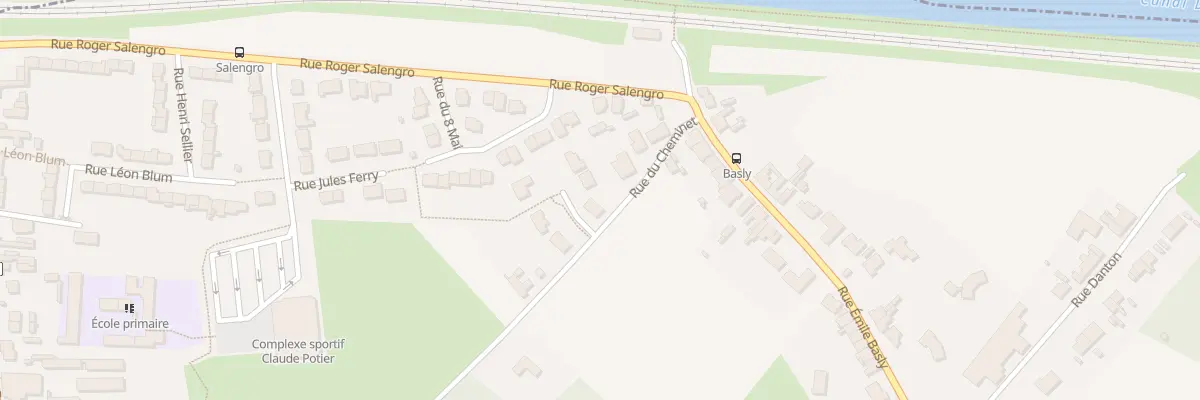 Plan du 1 Rue des Brasseurs à Cuinchy