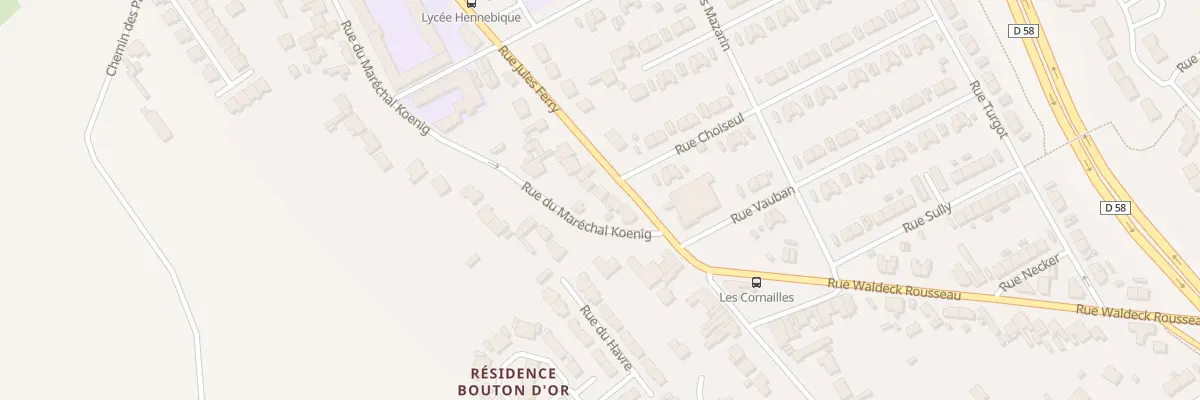 Plan du 96B Rue Jules Ferry à Liévin