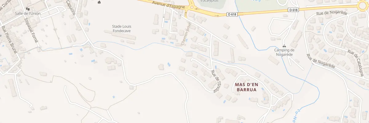 Plan du 20 Rue de l’Enclos à Céret