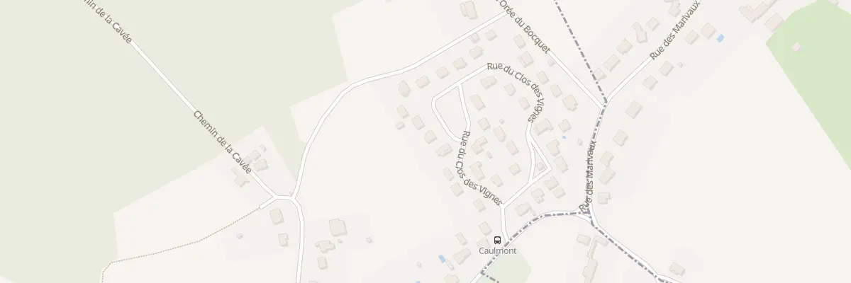 Plan du 21 Rue du Clos des Vignes au Meux