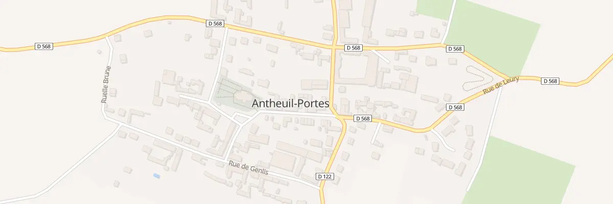 Plan du 44 Rue Ville de Barika à Antheuil-Portes